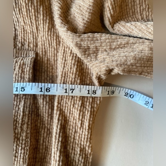 J CREW Woman’s Zip Front Cinched Long Sleeve Dress In Corduroy, Size 6 - Picture 10 of 12